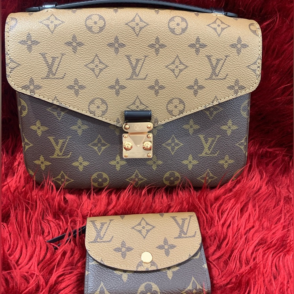 🌹💯 Authentic LOuis Vuitton Pochette Métis & Rosalie Coin Purse Bundle🌹 - Picture 2 of 16